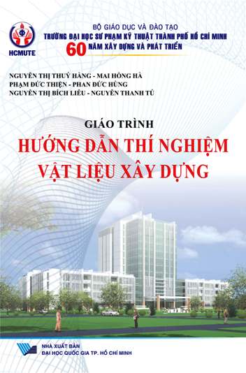 Giáo trình hướng dẫn thí nghiệm vật liệu xây dựng