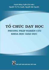 Tổ chức dạy học phương pháp nghiên cứu khoa học giáo dục